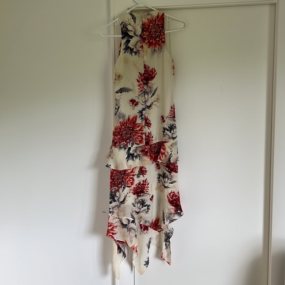 Haute Hippie Floral Midi Dress - Picture 2 of 7